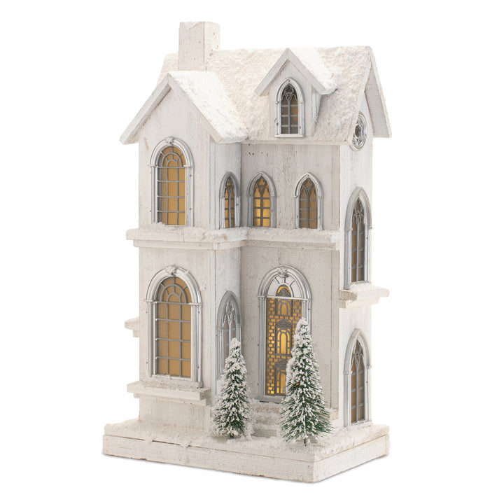 Winterglow Snowy LED Christmas House