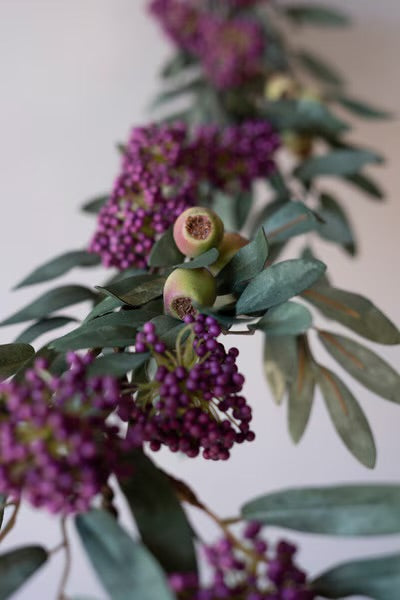 Spring Berry & Eucalyptus Garland