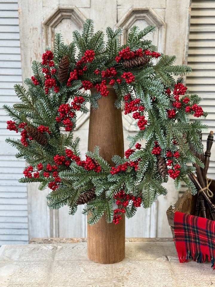 Scarlett on Spruce Wreath