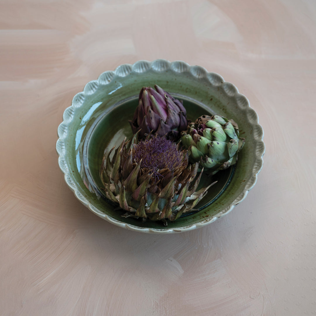 Scalloped Edge Bowl
