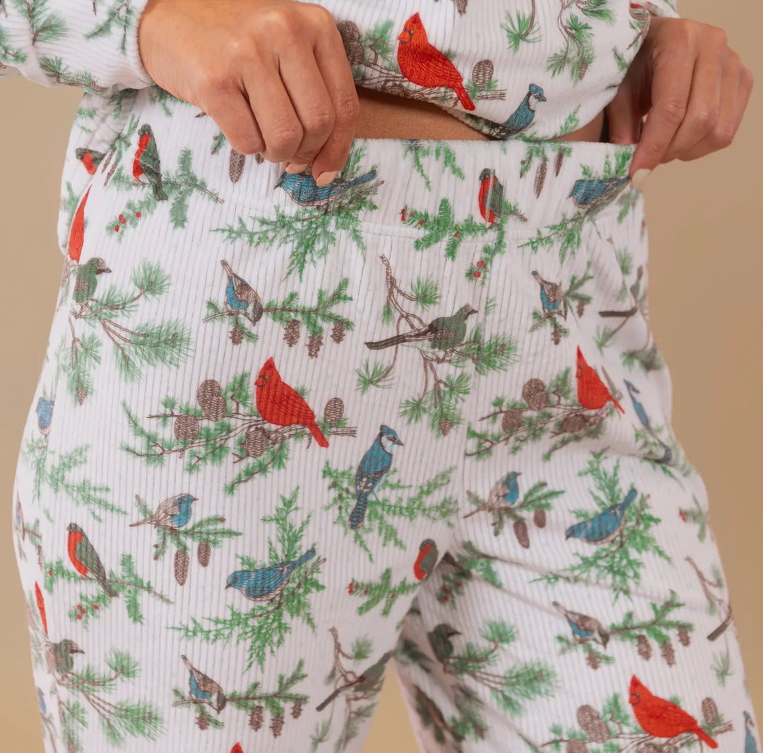 Winter Birds Pajamas