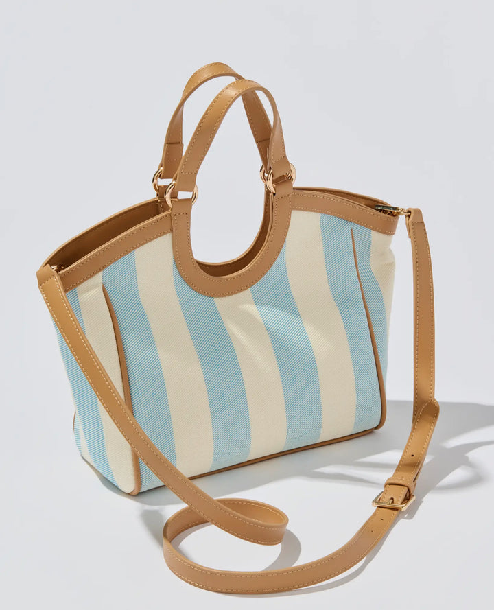 Positano Stripe Mini Tote