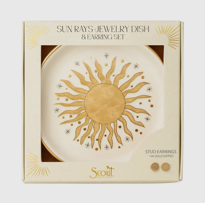 Scout Jewelry Dish with Stud Earring - FINAL SALE