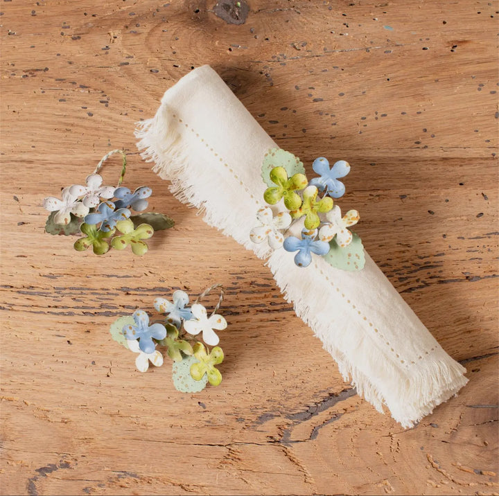 Dainty Hydrangea Napkin Ring