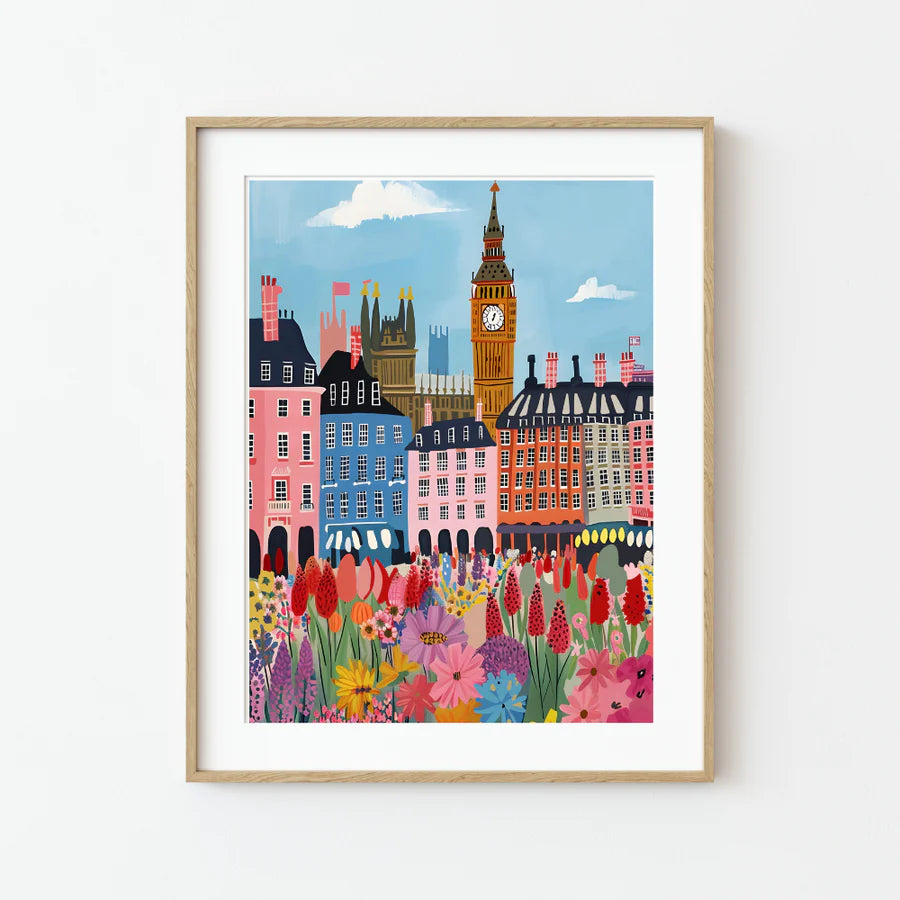 Flower Market Paint-by-Numbers Kit