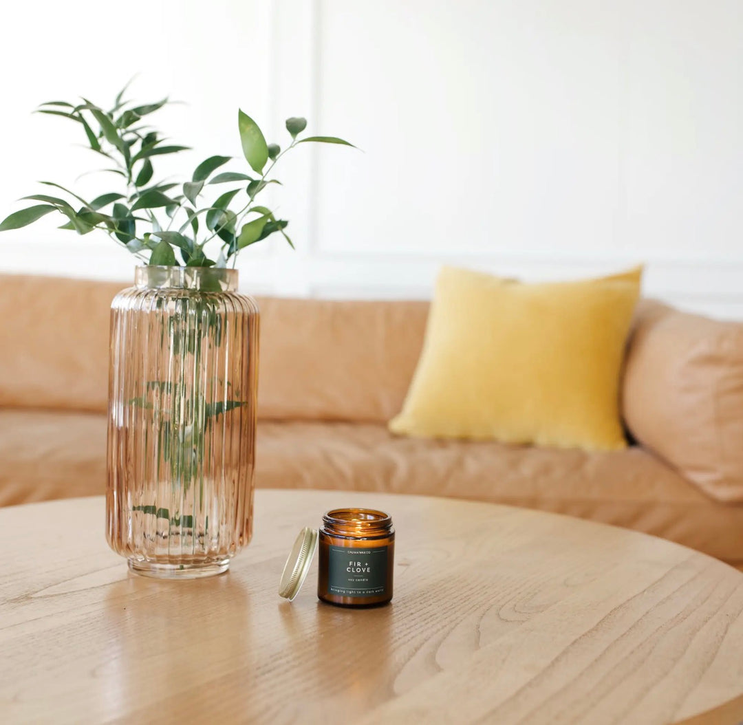Calyan Wax Co. Fir + Clove Mini Soy Candle