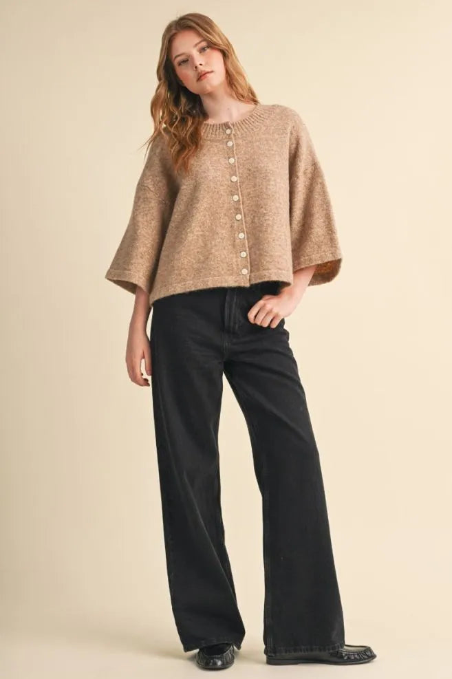 The Ellison Button Cardigan