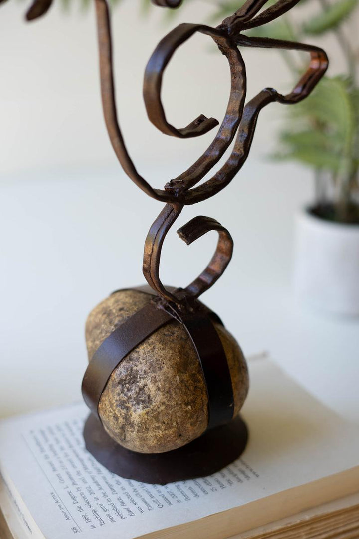 Peaceful Flight Metal Dove Sculpture