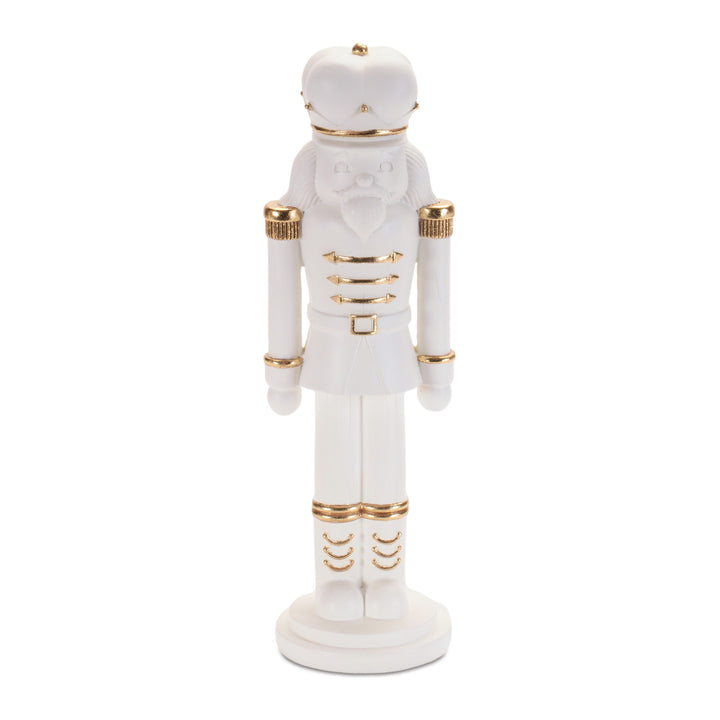 Winter Palace White & Gold Nutcracker