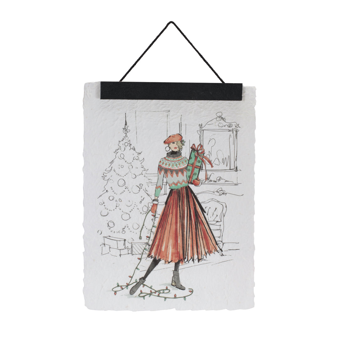 Holiday Elegance Fashion Illustration Banners – Two Designs