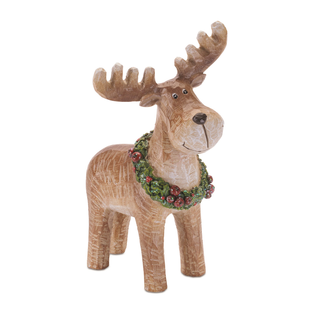 Woodland Joy Reindeer Figurine – 5.25″