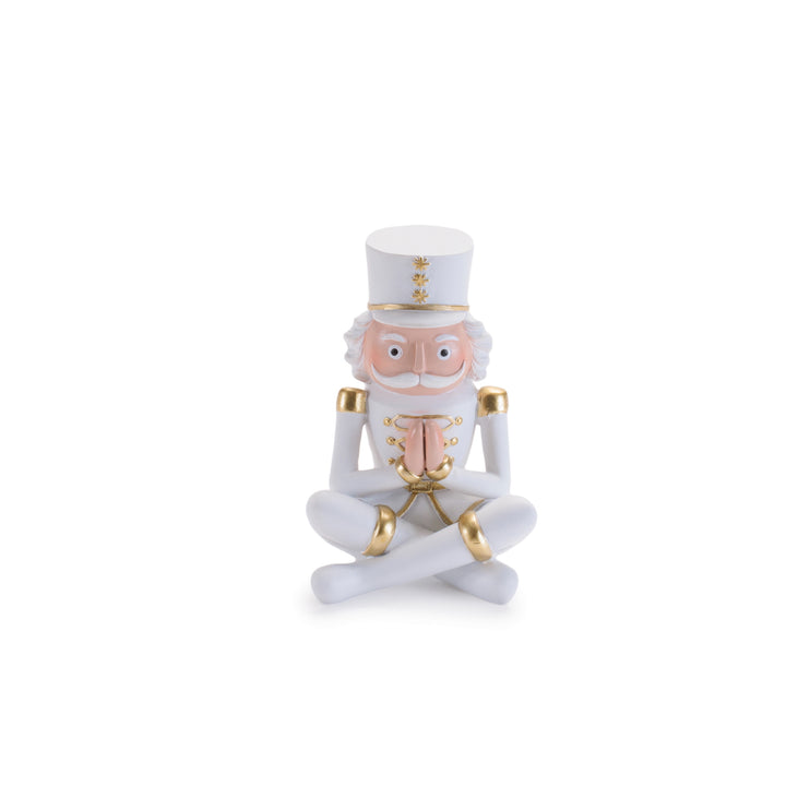 Peace, Pose & Christmas Cheer White Yoga Soldiers