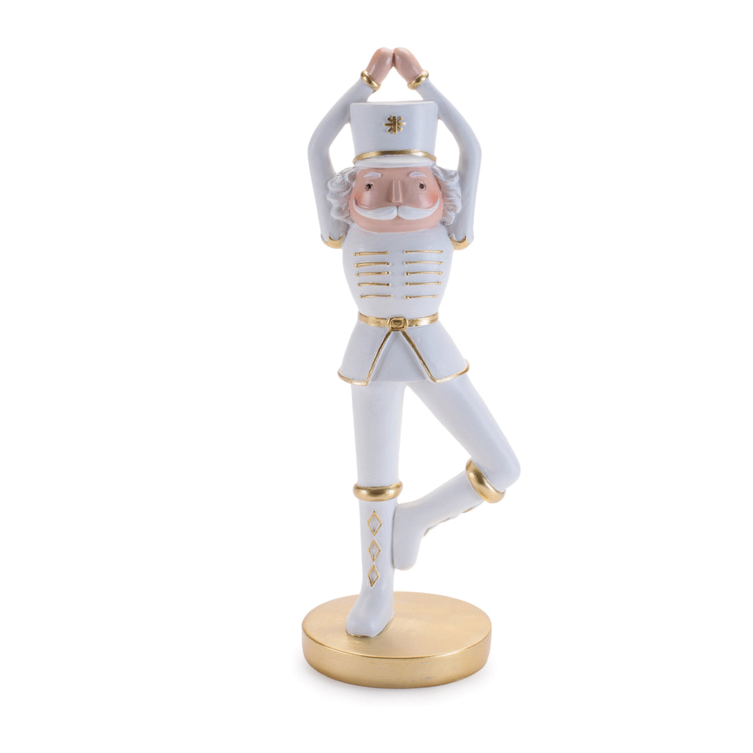 Peace, Pose & Christmas Cheer White Yoga Soldiers