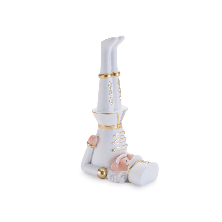 Peace, Pose & Christmas Cheer White Yoga Soldiers
