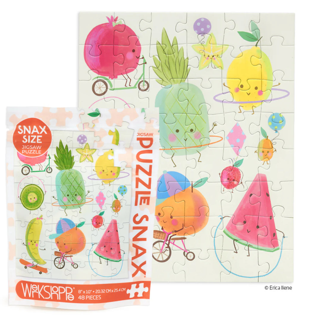 Snax Size Silly Fruit Parade Puzzle