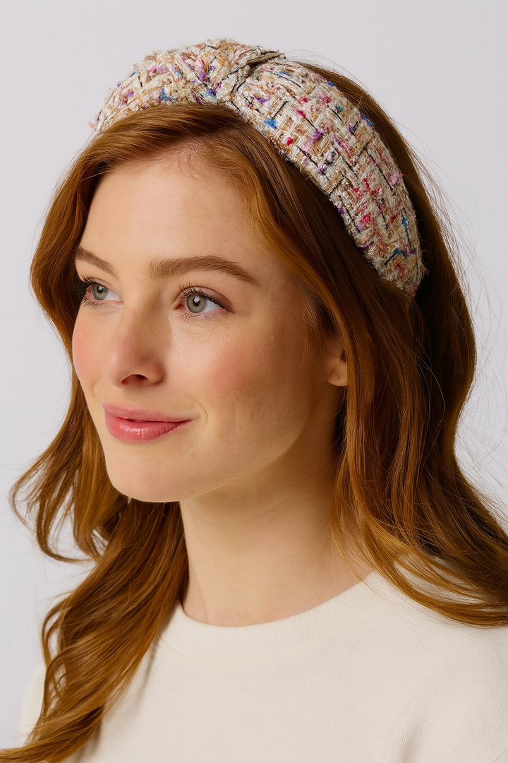Boucle Knotted Headband