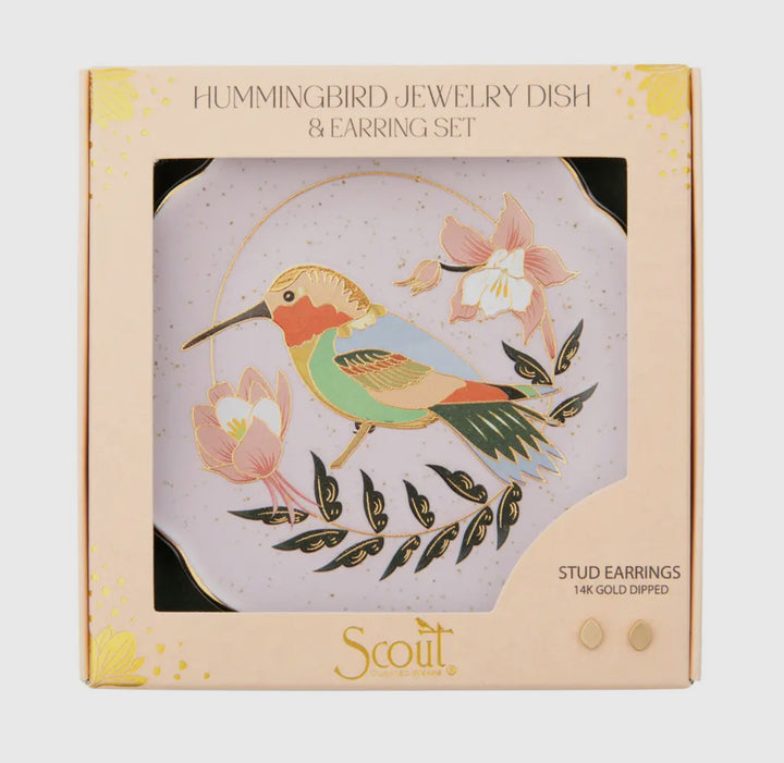 Scout Jewelry Dish with Stud Earring - FINAL SALE