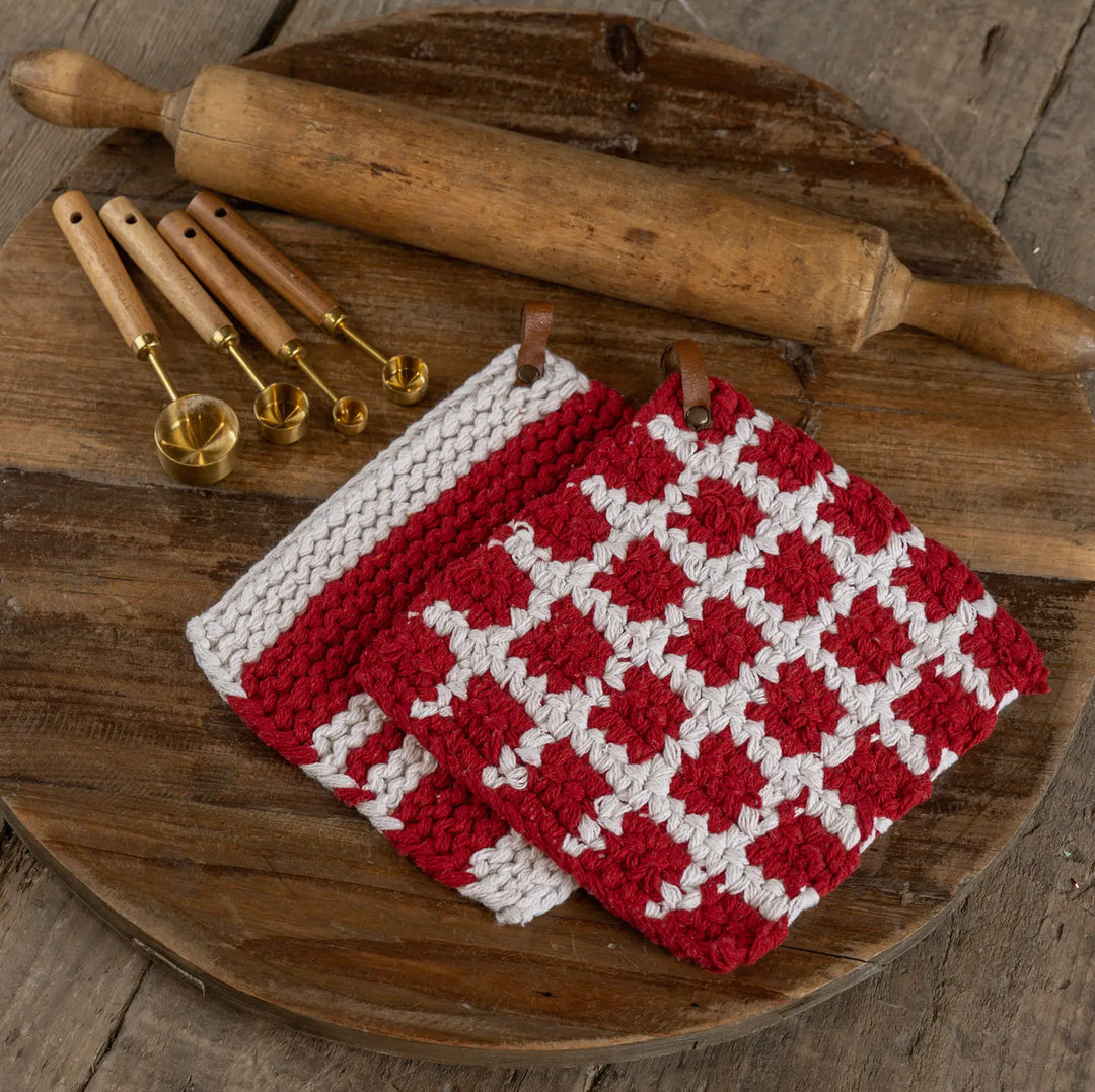 Heritage Knit Pot Holder