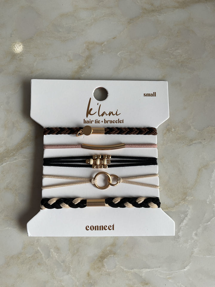Hair Tie Bracelet Set