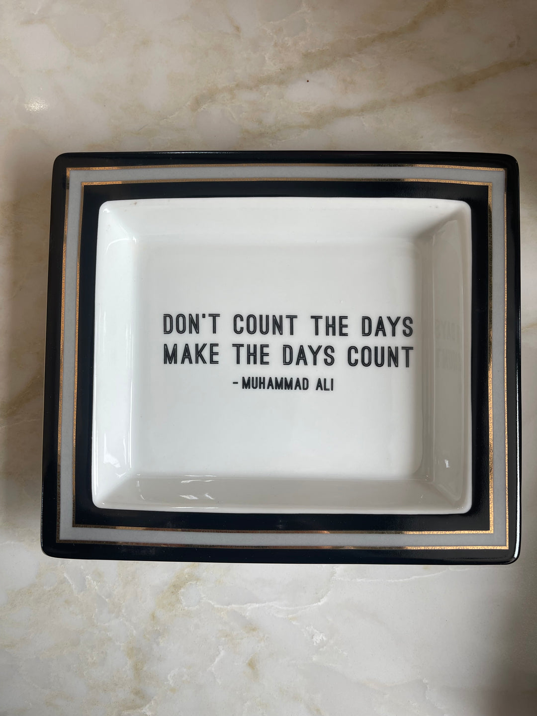 Wise Sayings Porcelain Tray