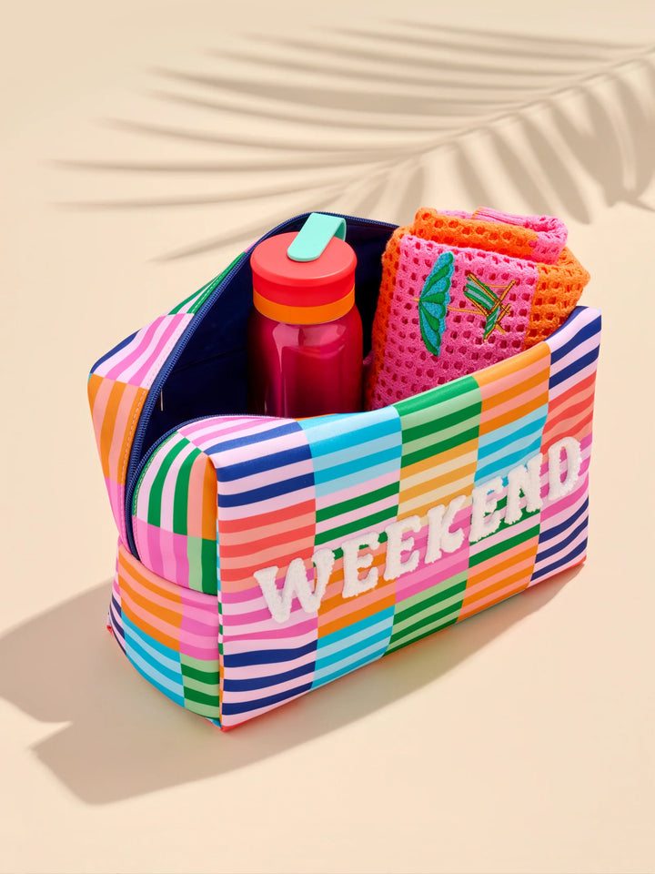 Weekend Getaway Oversized Zip Pouch