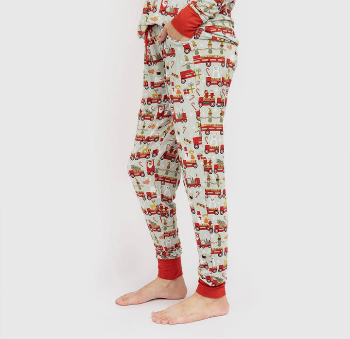 Christmas Train Jogger PJ Pants