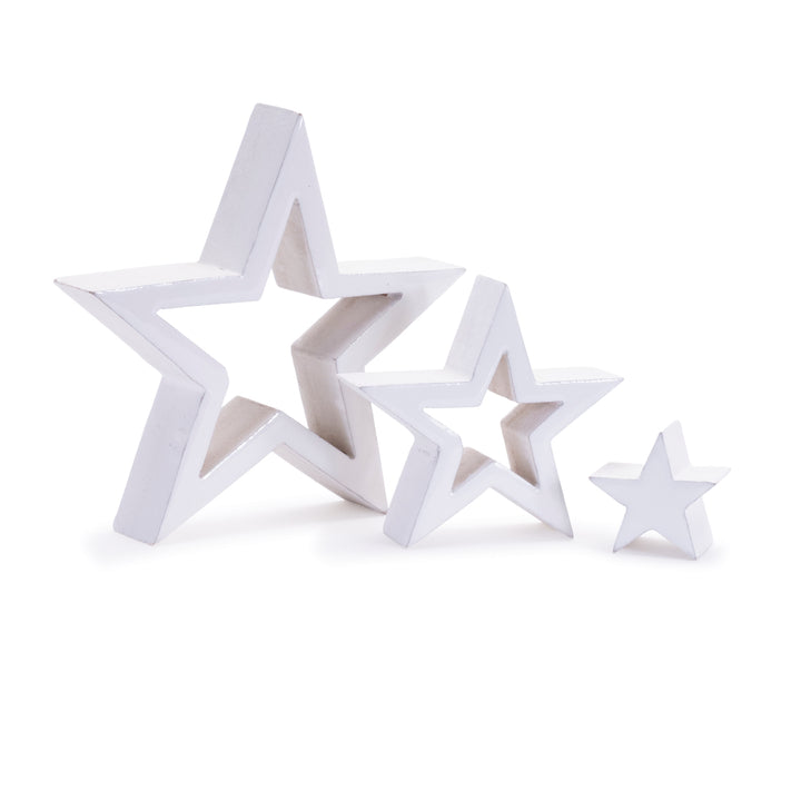 8” Star Puzzle Decor
