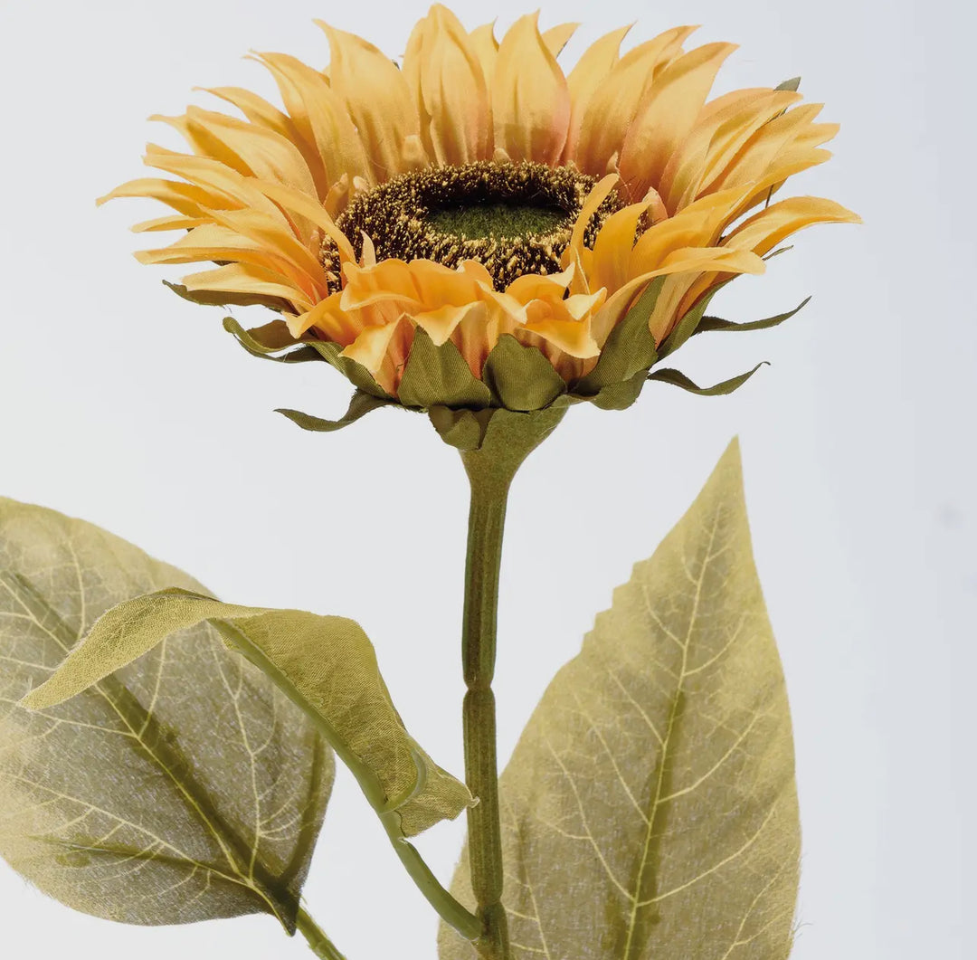28” Yellow Sunflower Stems