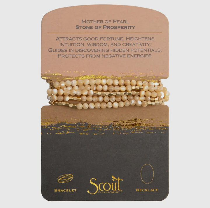 Stone Wrap Bracelet/Necklace