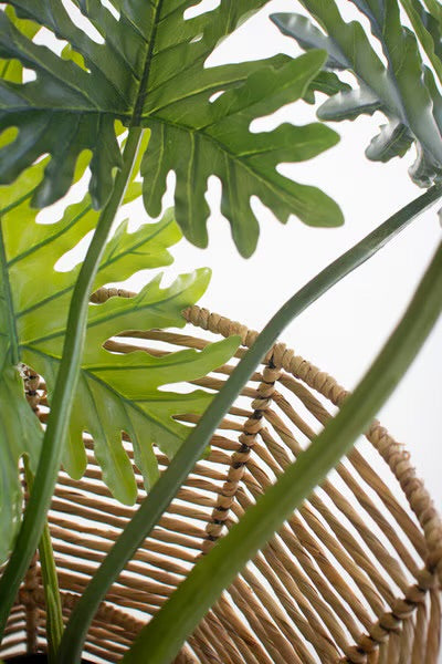 Iron & Seagrass Statement Urn