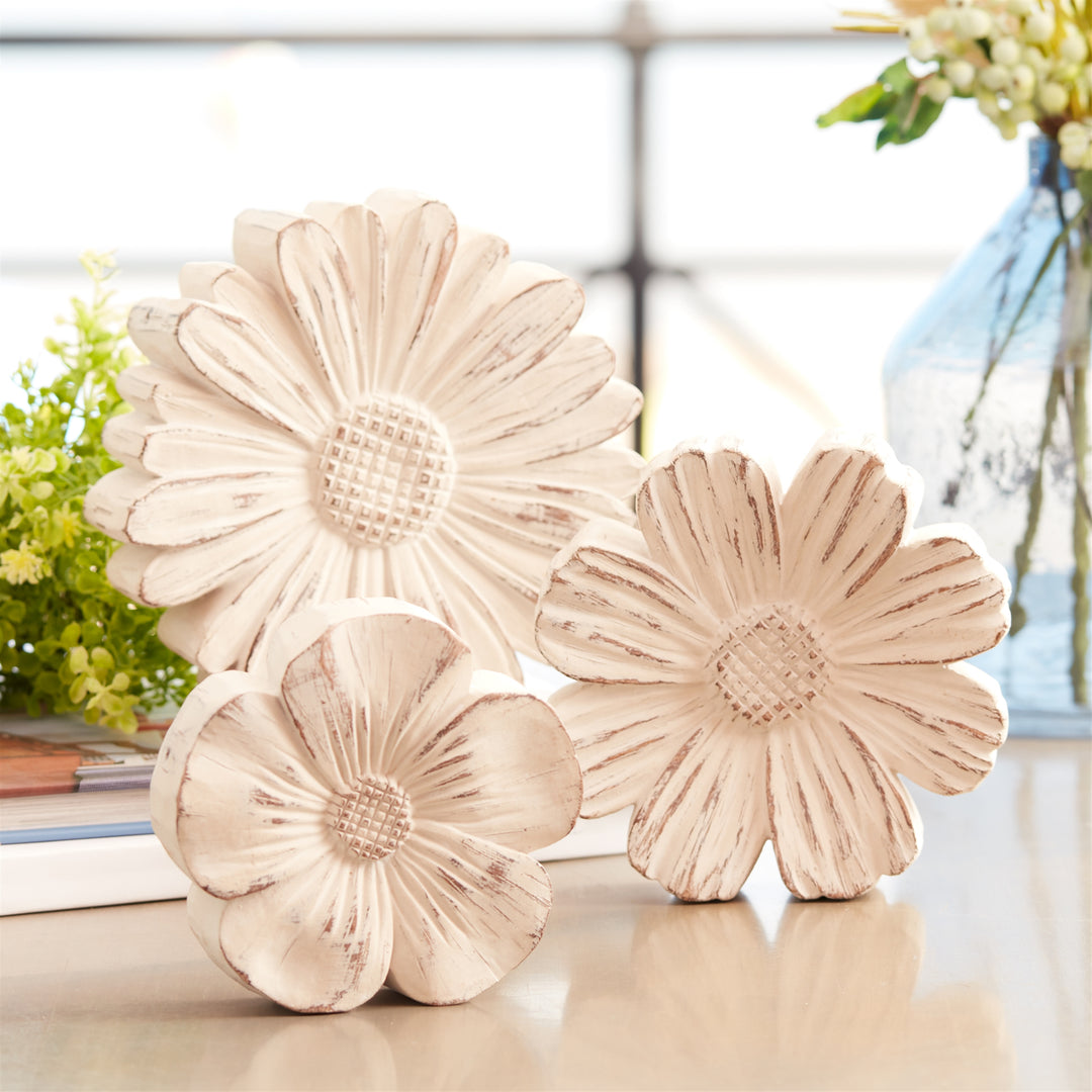 Bloomstone Floral Accent Sculpture