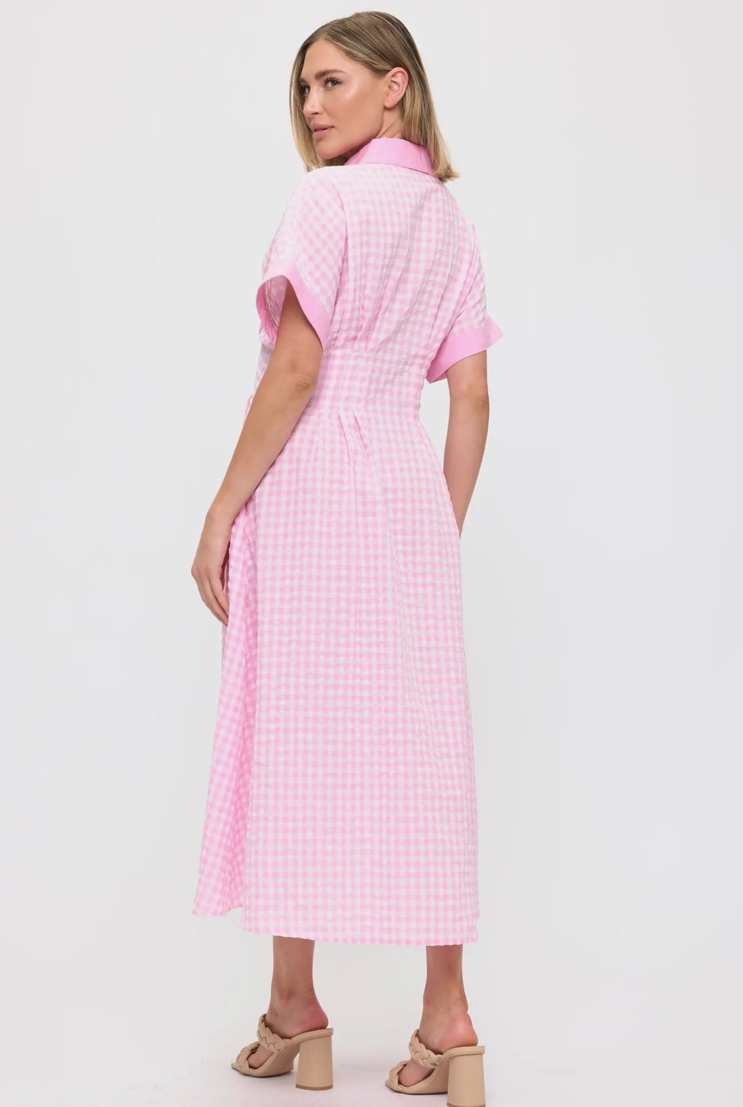 Pink Picnic Promenade Midi Dress