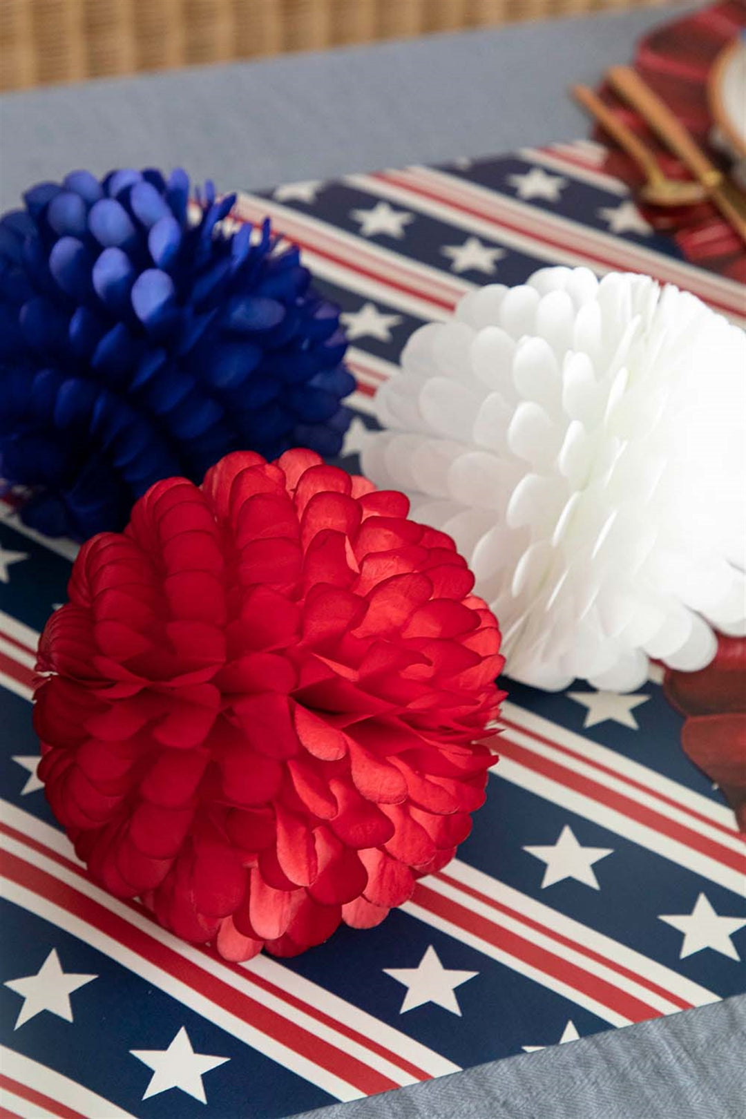 Stars & Stripes Paper Table Runner