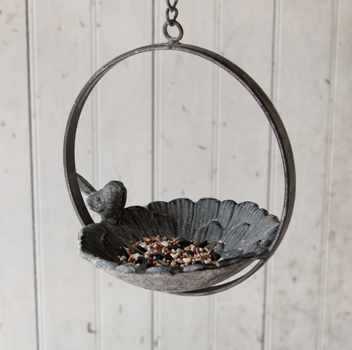 Two-Tiered Hanging Bird Feeder