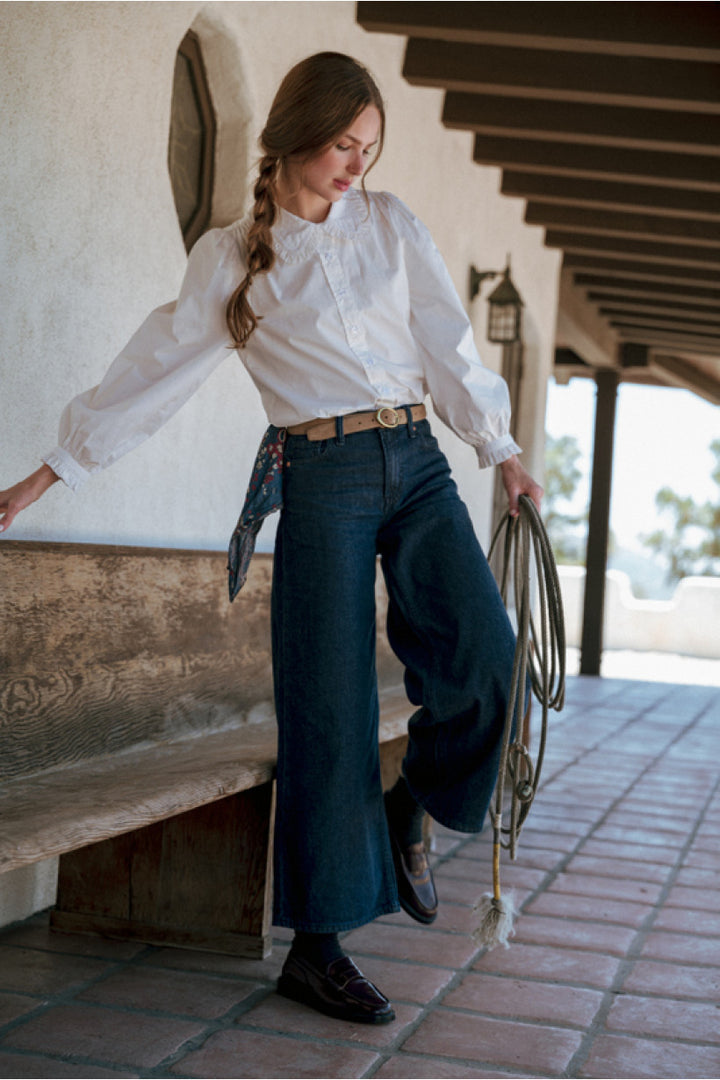 Prairie Poet Button-Down Blouse