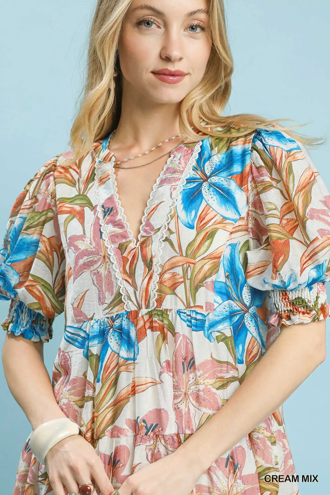 He Loves Me, He Loves Me Not Midi Dress