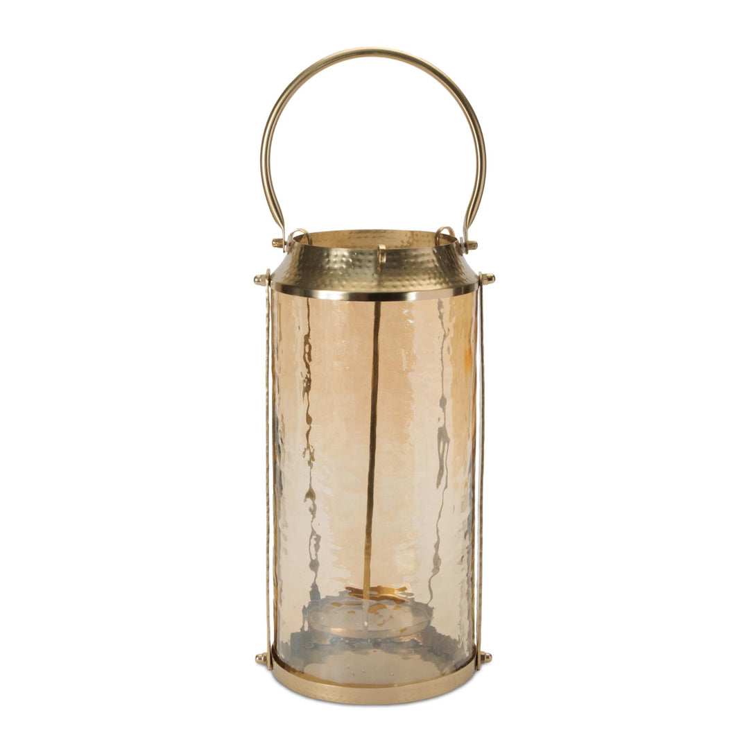 Golden Hour Glass Lanterns