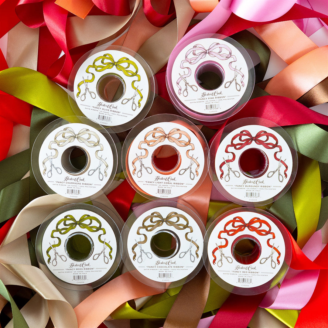 Hester & Cook Satin Ribbon Spool