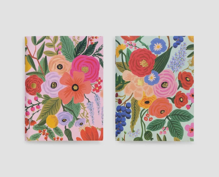 Garden Party Pocket Notebooks - Set of 2