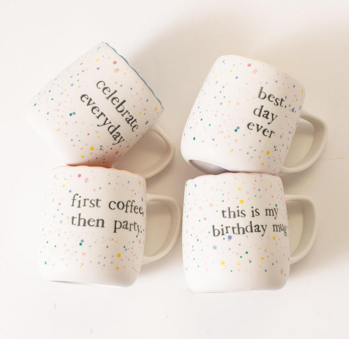 Celebrate Sentiment Mugs