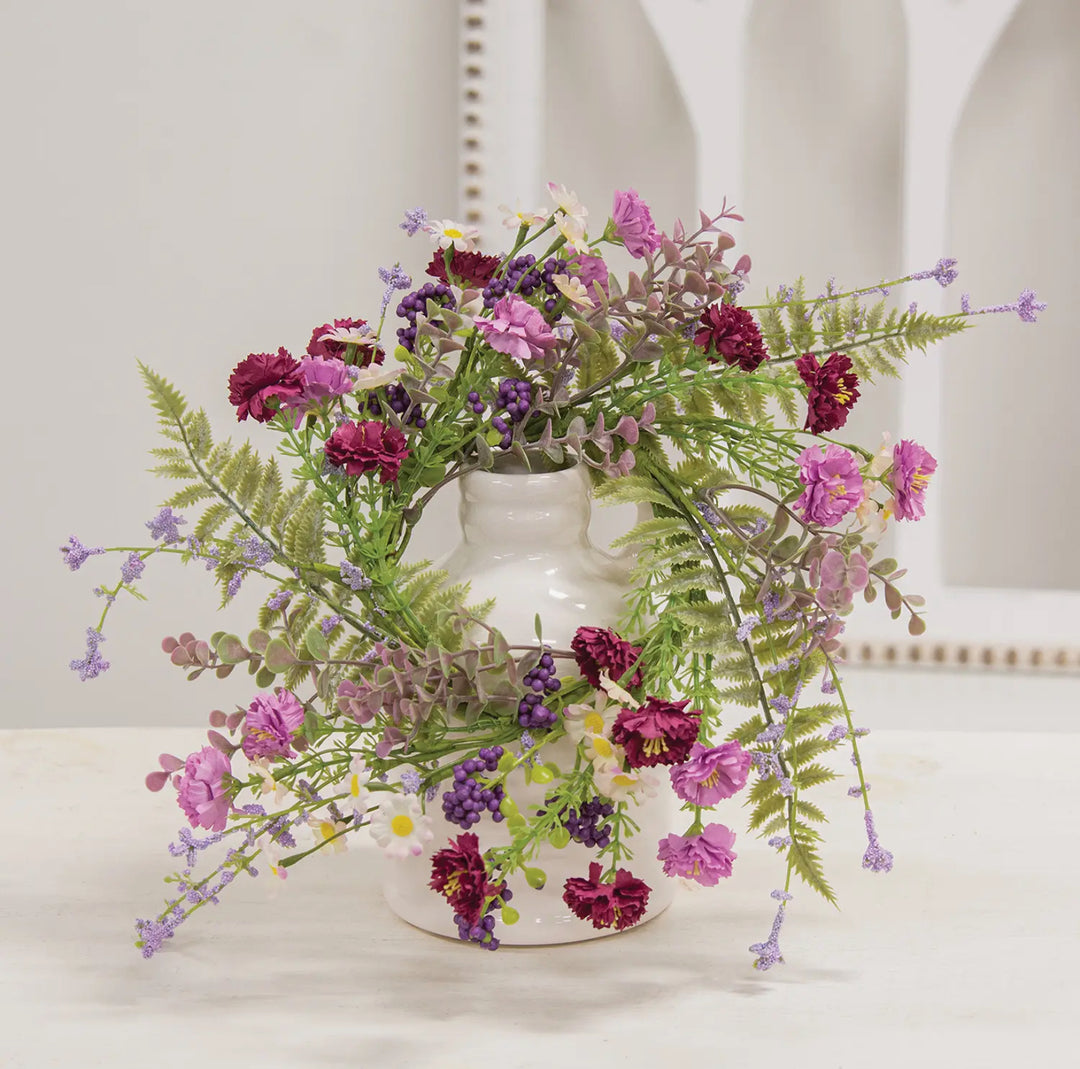 Wildflower Garden Candle Ring