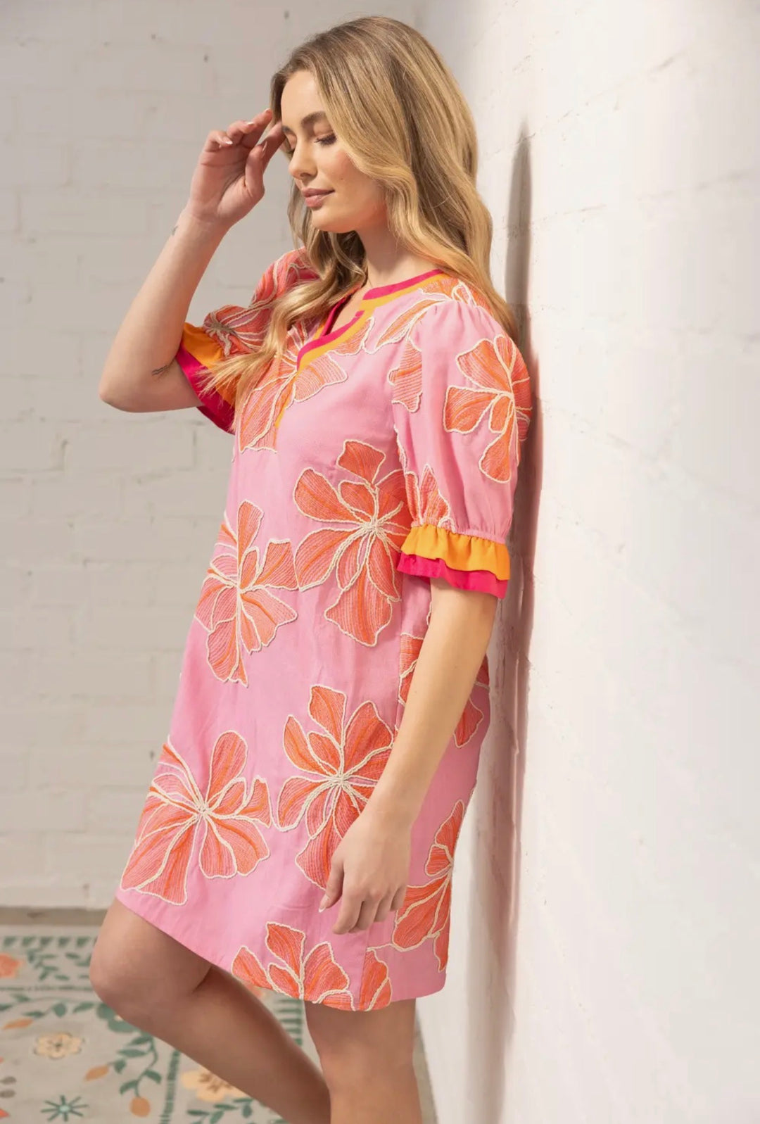 Pink Petal Pop Dress