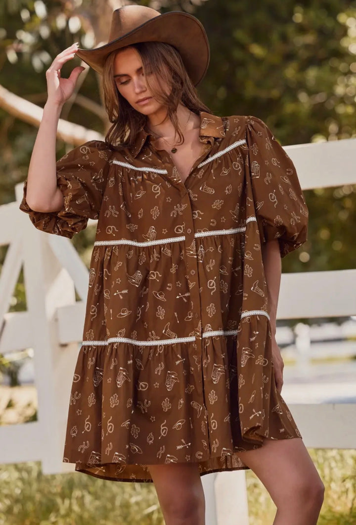 Rodeo Daydream Tiered Dress