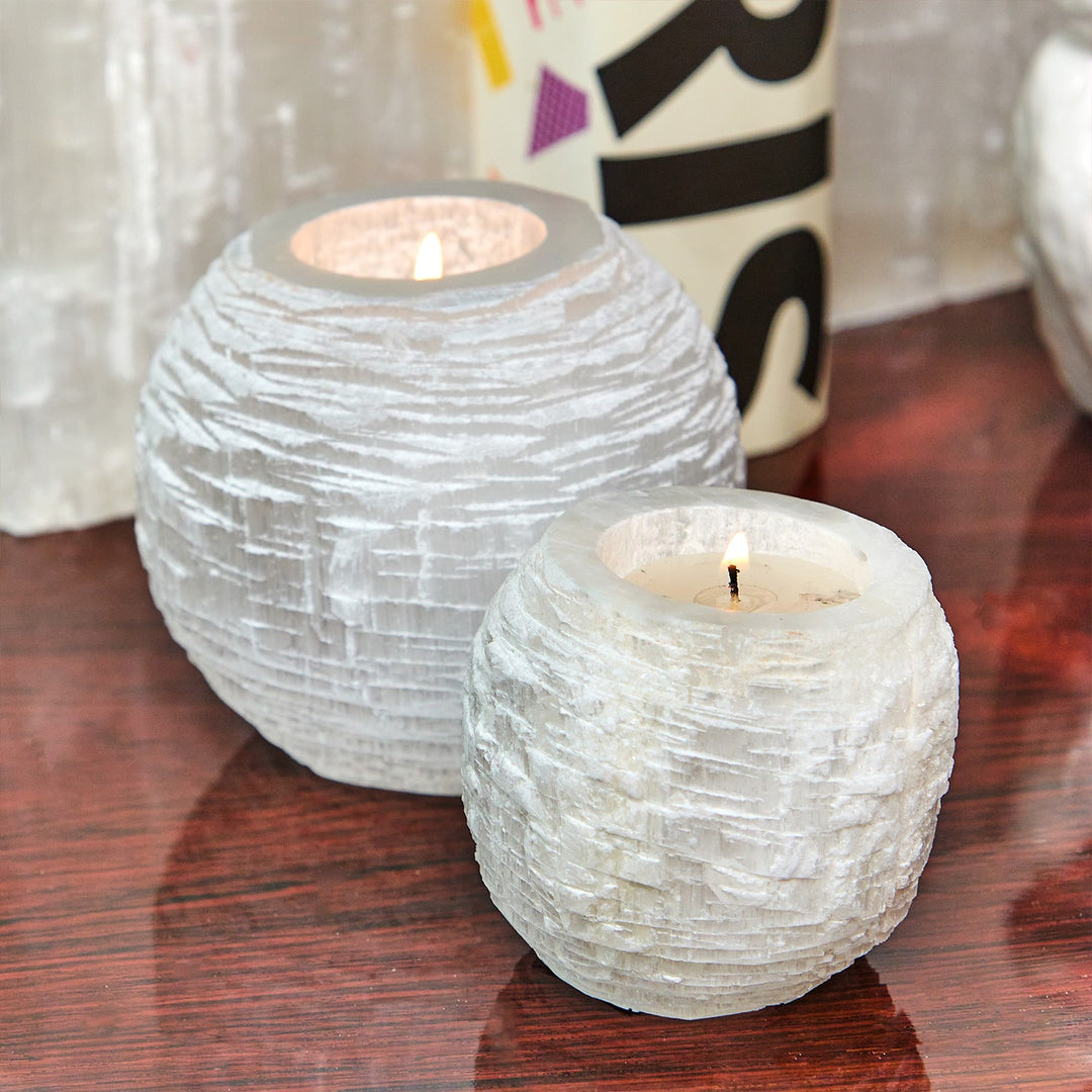 Crystal Sphere Candleholder