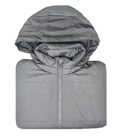 Puffer Jacket with Hidden Hood