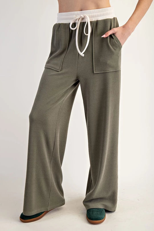 The Lounge Luxe Wide Leg Pants