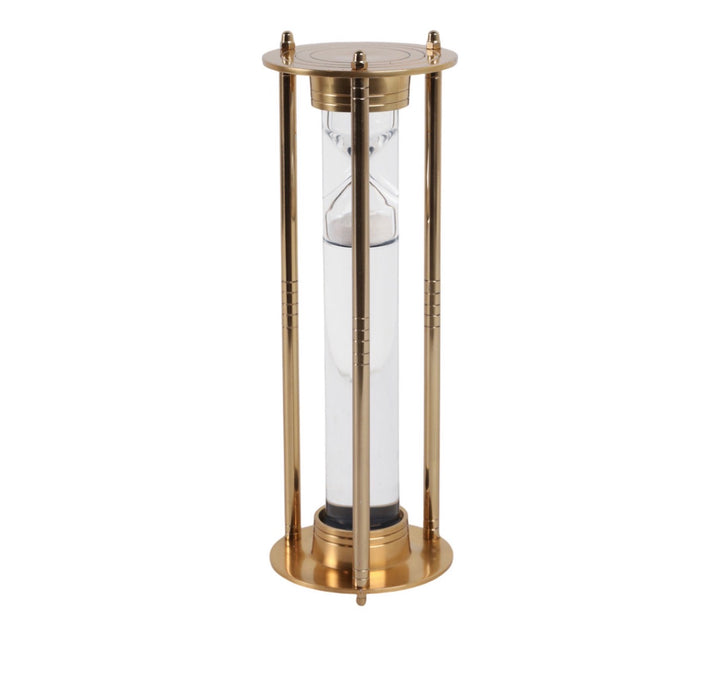 Aurelius Brass Hourglass