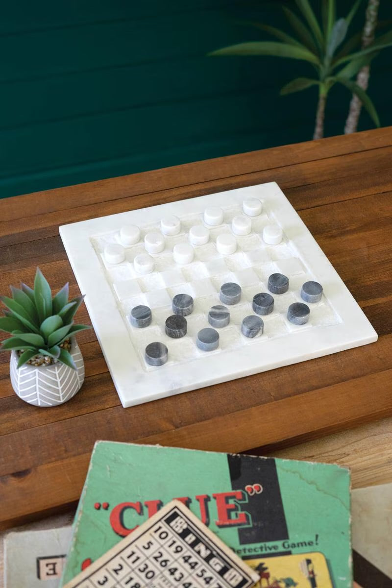 Marble checkers