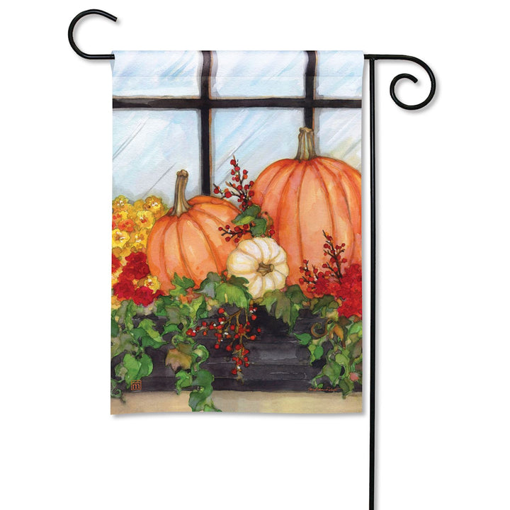 Autumn Windowbox Garden Flag