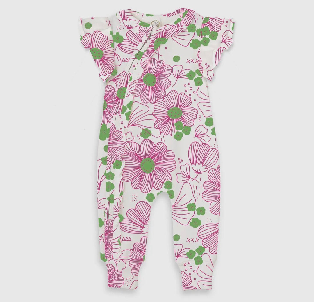 Dream Garden Floral Onesie